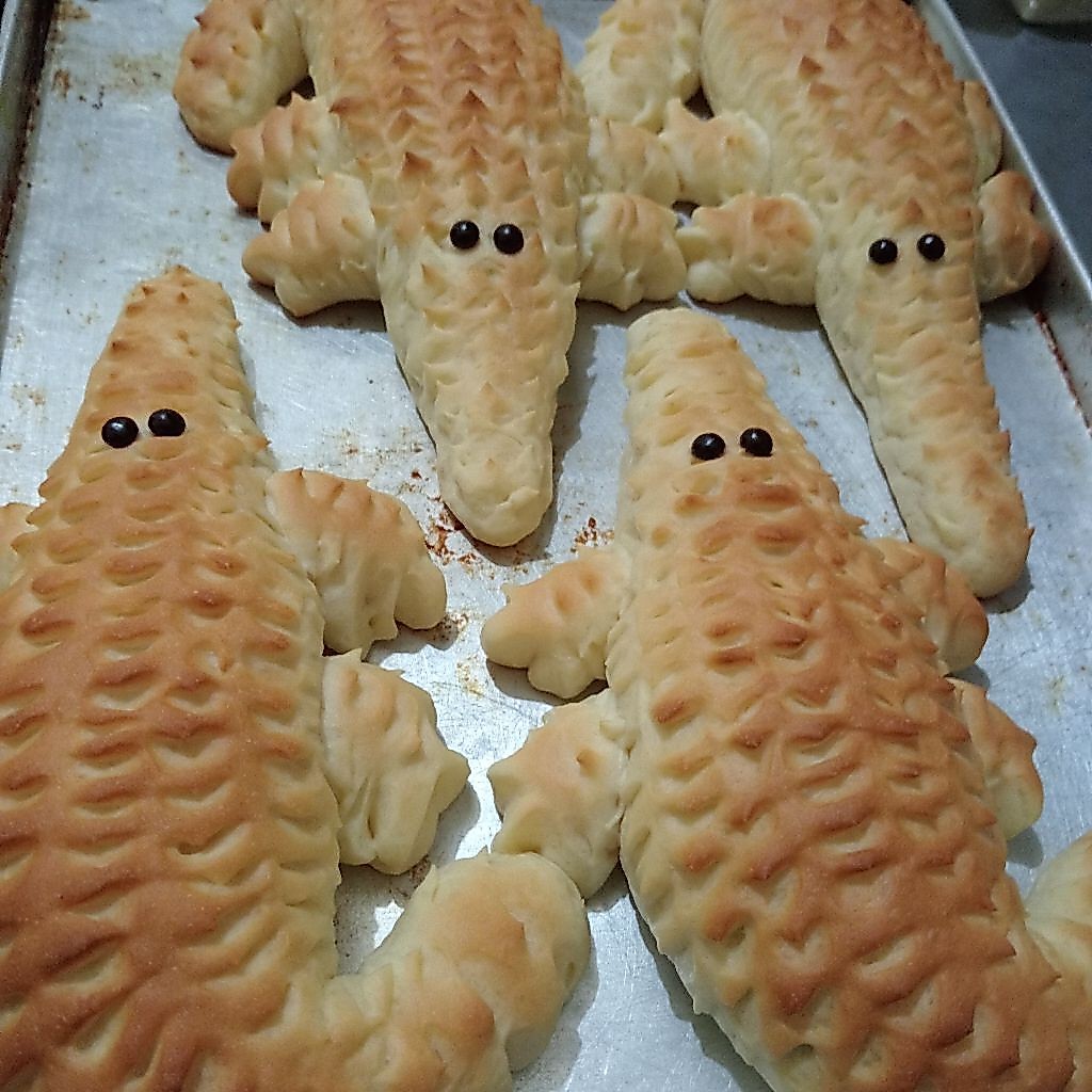 Roti Buaya Mini isi 4 pcs