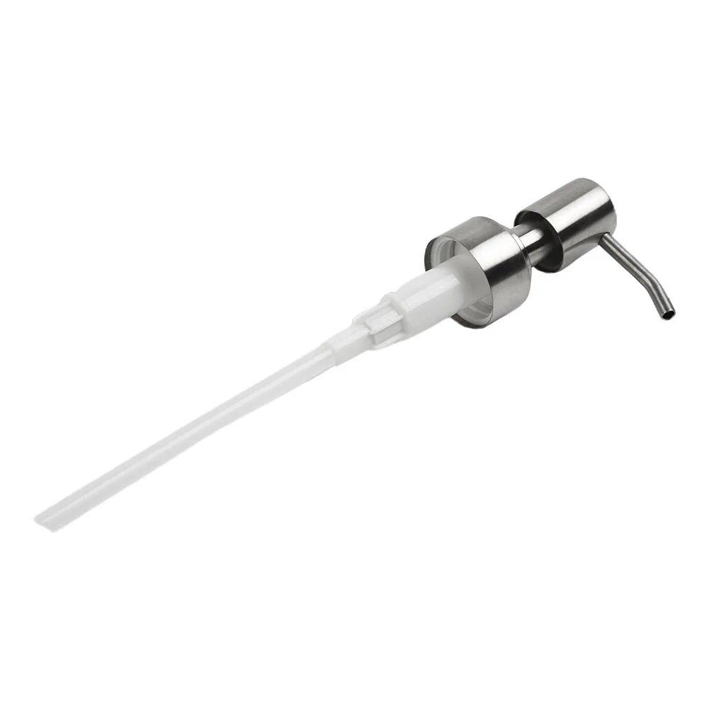 Stainless Steel Pump Head Liquid Soap Soap Pump Spare Parts Bathroom Brushed spenser Replacement Acc