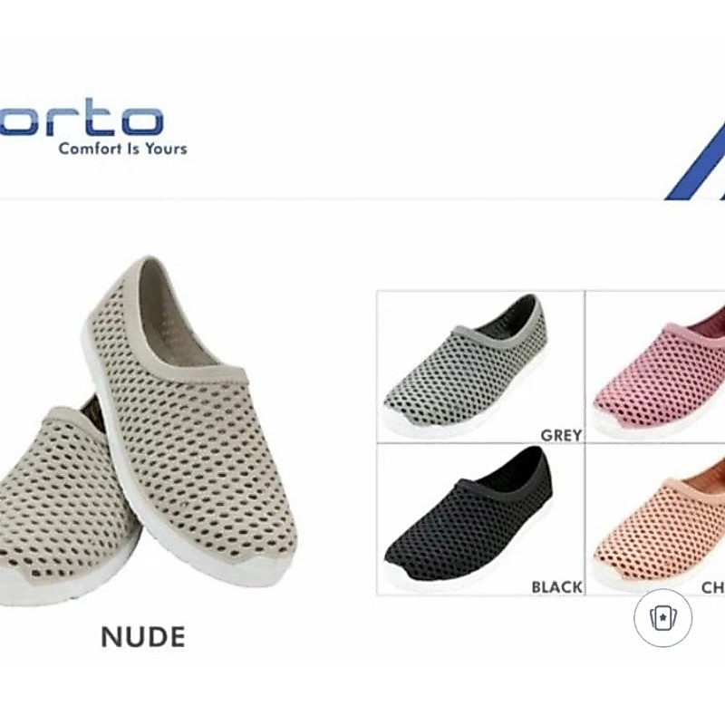 Sepatu karet wanita porto