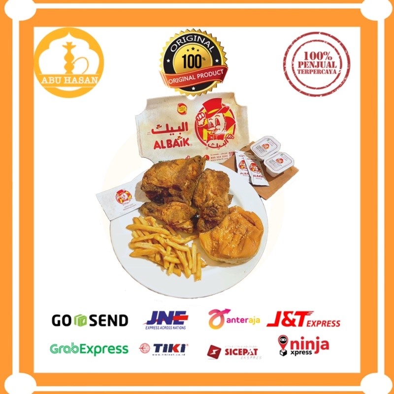 Melt|| Ayam Albaik Chicken Original Saudi Termurah Ayam Albaik Frozen