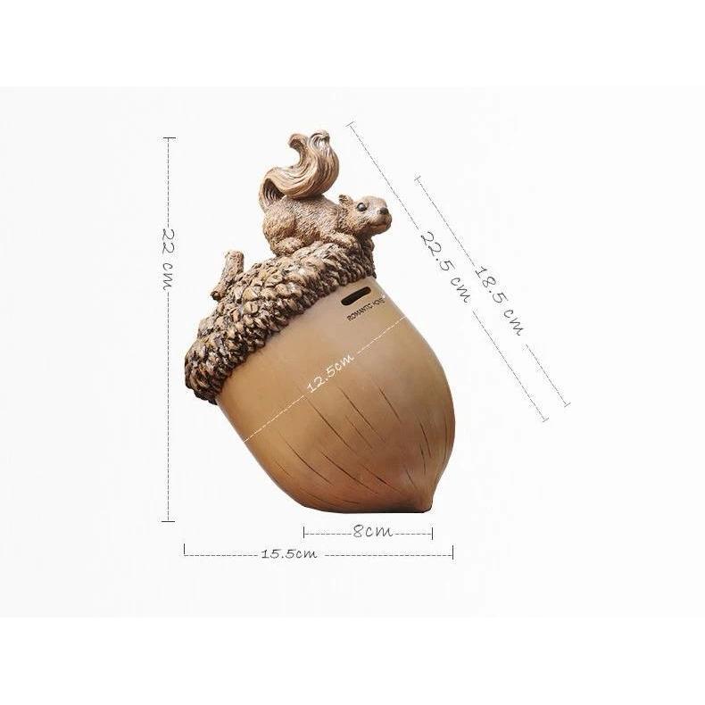 Retro piggy bank for boys, small student, children's safe, living room, new Chinese style
