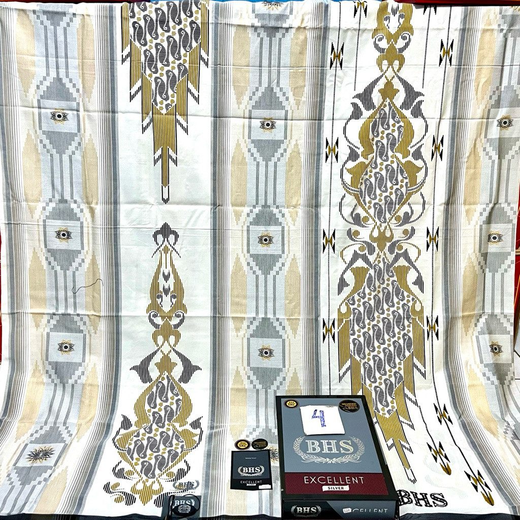 Flash Sale SARUNG BHS EXCELLENT SILVER MOTIF SKA SKB SKC SCK