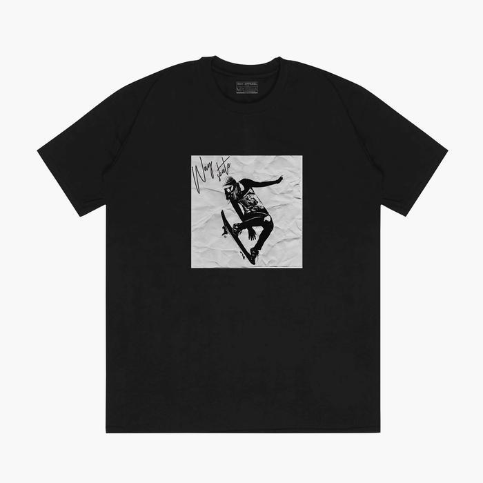 Way Cloth - Kaos Dewasa Unisex - Kaos Distro - Tshirt Keren - Ready Size S sampai 4XL - Skate 122 Bl