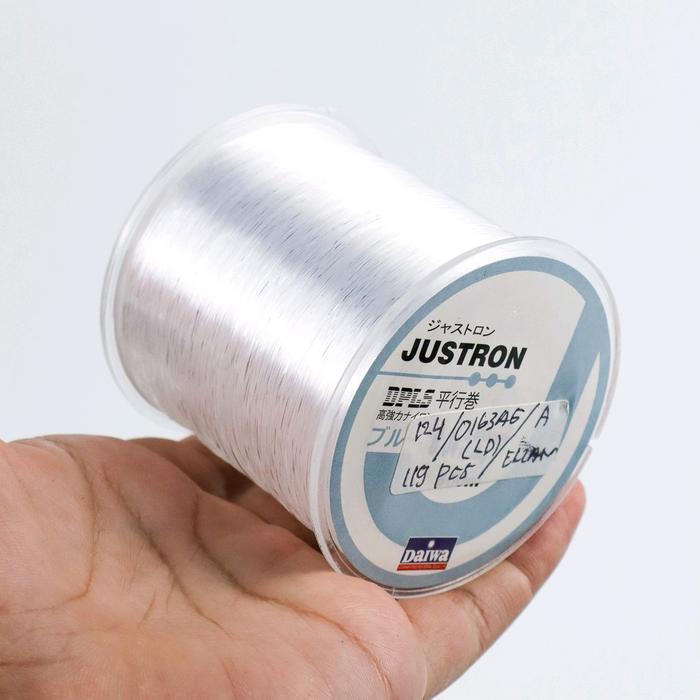 Promo senar pancing nylon justron 500m senar pancing kuat senar pancing 30lbs - 0.12mm 500meter 2kg 