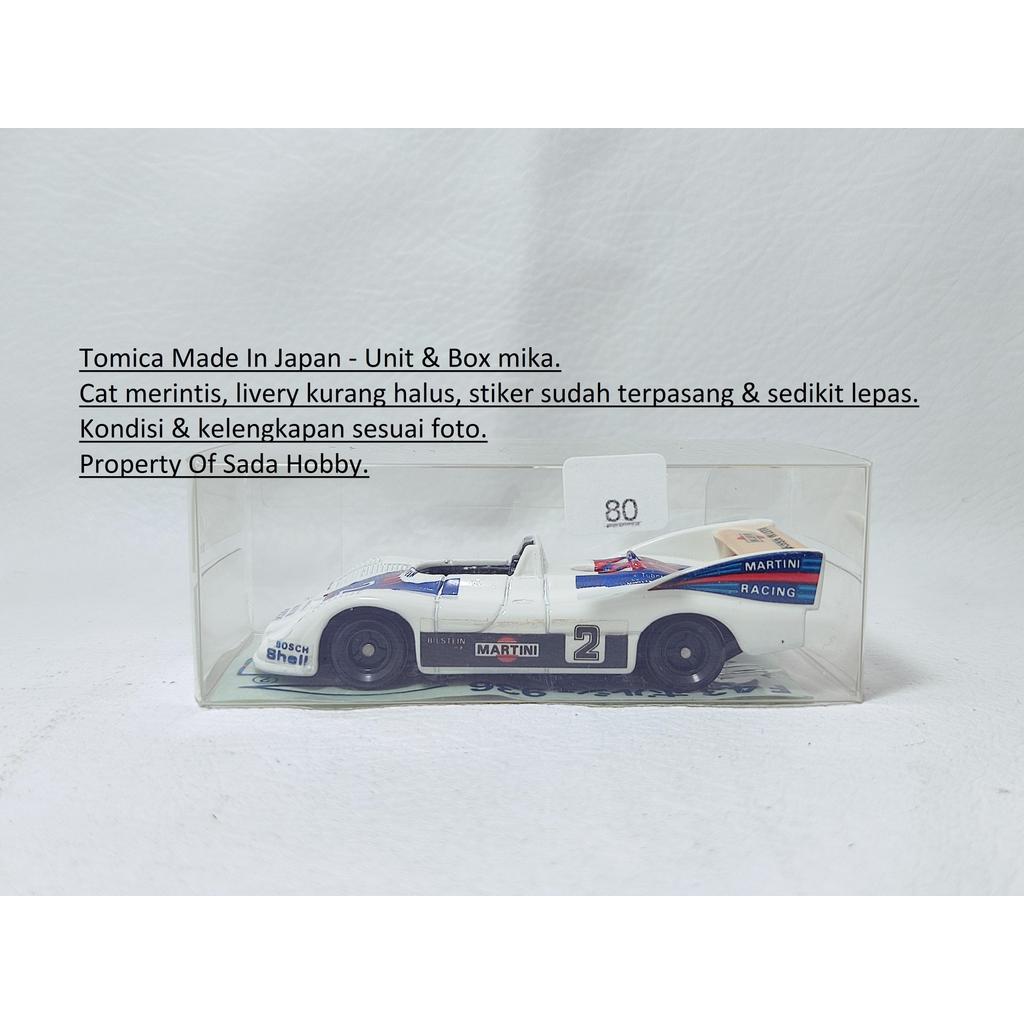 Vintage Tomica Foreign F43 Porsche 936 Turbo Putih Japan Unit Only