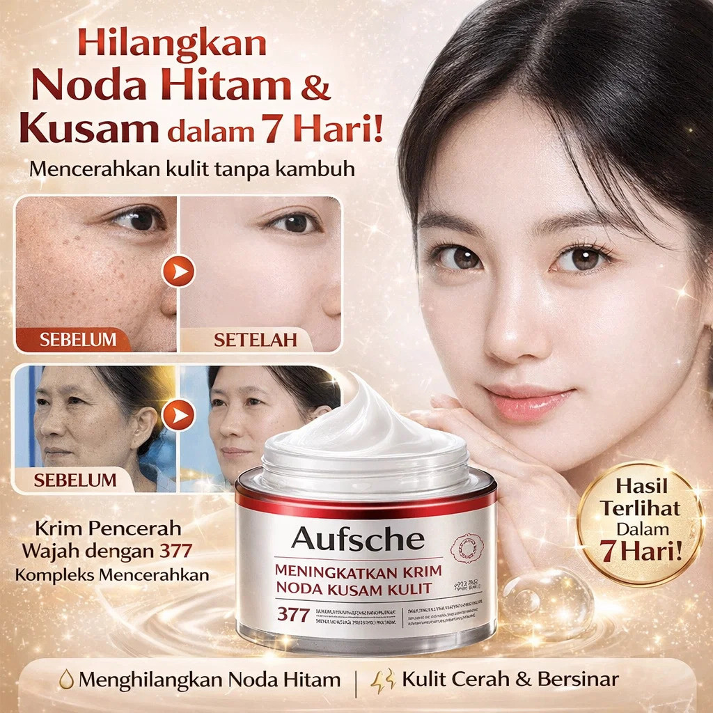 [Pemutih Wajah Terbaik]|Krim Pemutih Wajah|Krim 377 Pemutih Noda Hitam|Krim Pencerah Wajah Mengandun