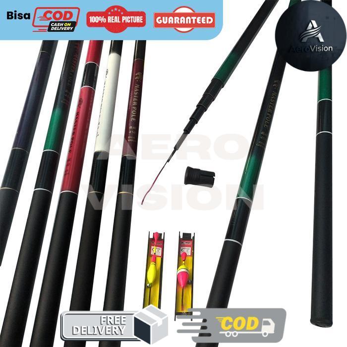 Joran Tegek Fishing Rod 1 Set Size 180 Cm - 720 Cm - 180, Joran Saja