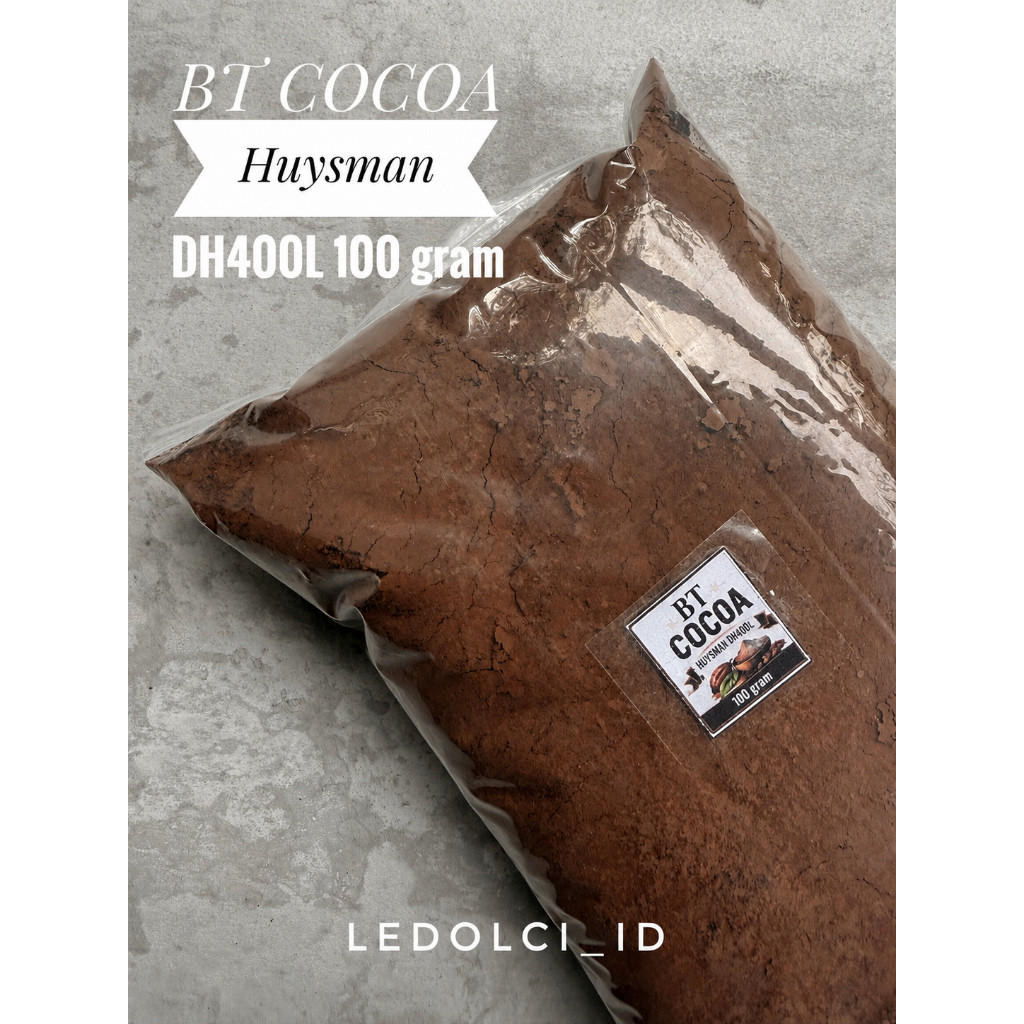BT COCOA HUYSMAN COCOA POWDER COKLAT BUBUK BT1000HA / DH400L KECIL 100 GRAM