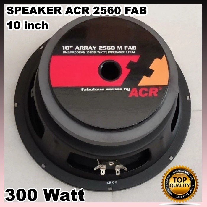 SPEAKER WOOFER ACR 2560 FABULOUS 10in 10 inch Series ACR ARRAY 2560 M FAB 2560M