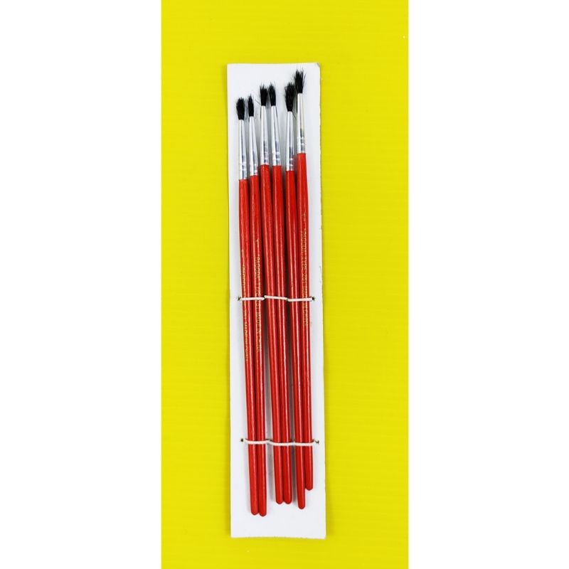 Kuas lukis/kuas cat air pagoda ( 12 pcs )