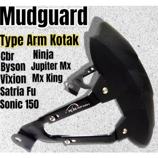 MUDGUARD SUZUKI GSX R15V2 R15V3 XABRE R25 OLD NEW SCORPIO XSR NINJA MUDGUARD SPAKBOR BELAKANG ANTI N