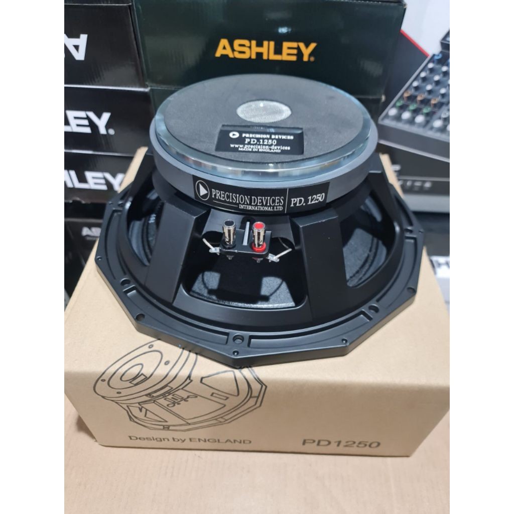 SPEAKER COMPONEN PRECISION DEVICES PD1250 VC 4 INCH SUBWOOFER 12 INCH PD 1250