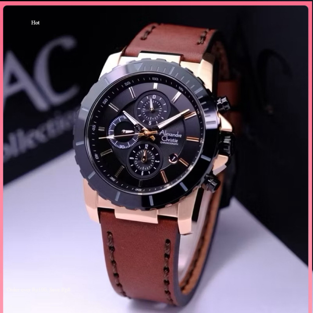 Jam Tangan Pria Alexandre Christie AC6410 / AC6416 / AC6564 / AC6583