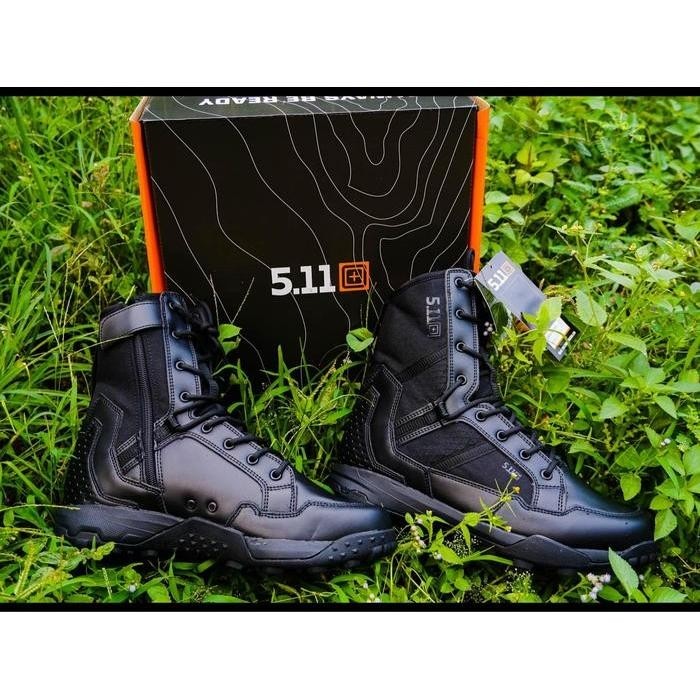 Sepatu PDL 511 ATLAS Side Zip Boots Tactical 511 Black