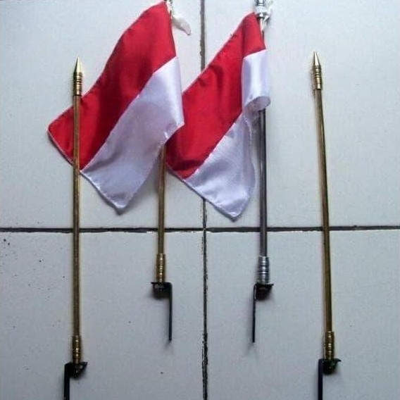 Ready Tiang Bendera Sepeda Onthel - Tiang Antena Sepeda Ontel - Aksesoris -Gratisongkir