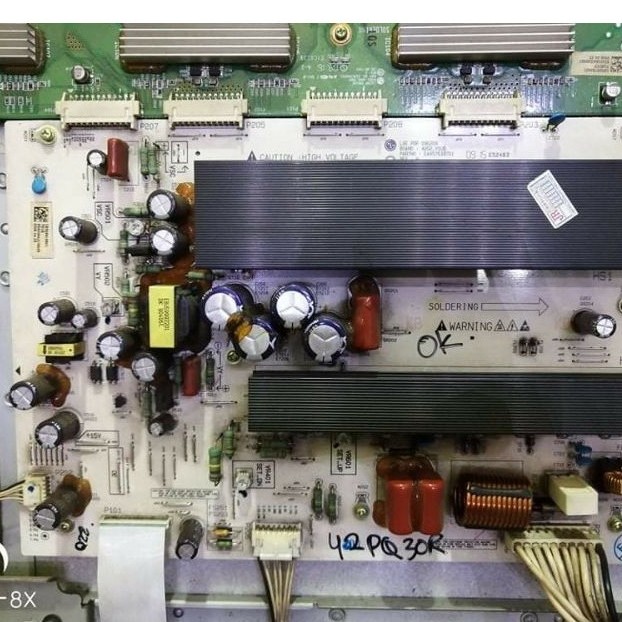 Modul Inverter - Y Main - Y Sus - Y Sustain - YMain - YSus - YSustain Tv Plasma LG 42PQ30R-TA - 42PQ