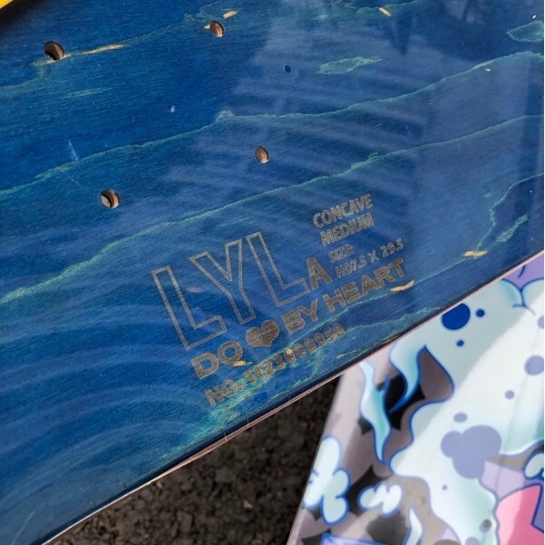 Dbh Do By Heart Skateboard Deck/Papan 7,5 / 7.5 Co