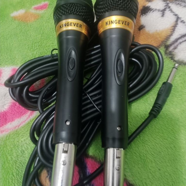 Mic Nirkabel Profesional Dual MIC dengan Suara Jernih