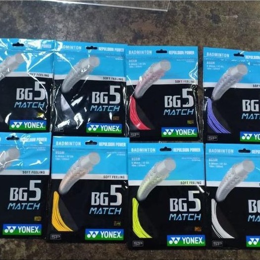 Senar Badminton Yonex Match 5 / Senar Yonex BG 5 / Senar Yonex BG 5 Match