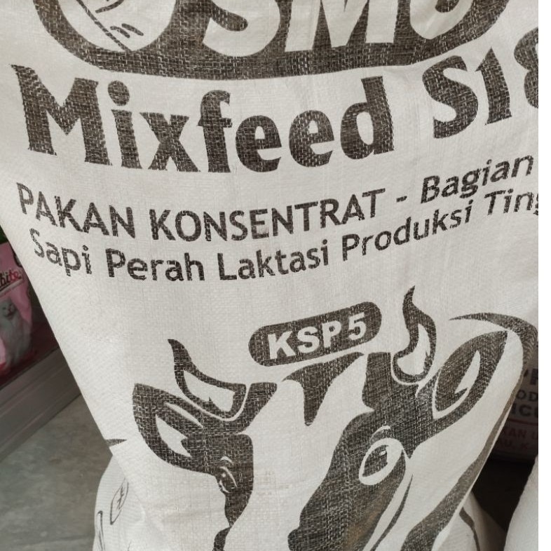SMG Mixfeed S18 KSP5 Pakan Konsentrat Sapi Perah Laktasi Produksi Tinggi 50 Kg