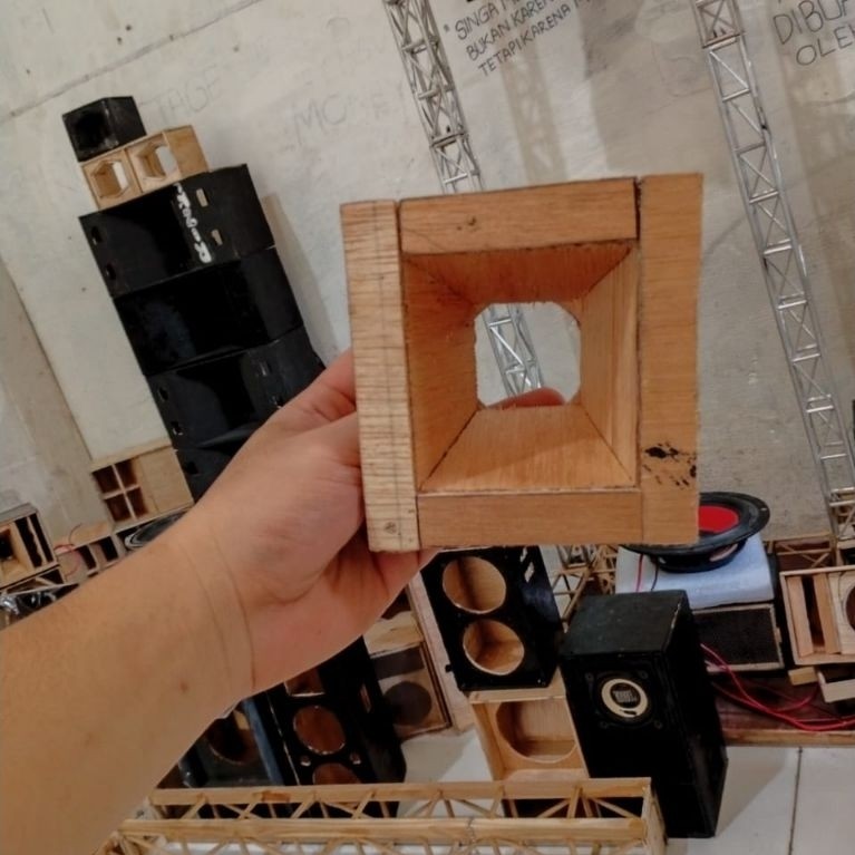 Corong tweeter 2inch/untuk box midle 4inch