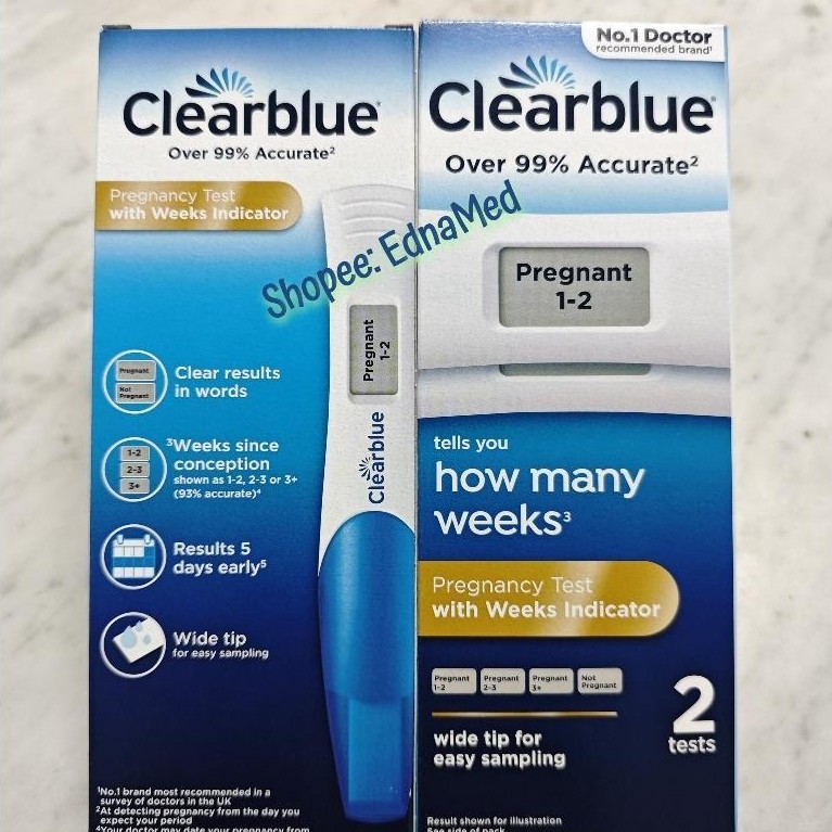 Clearblue Digital Pregnancy Test With Weeks Indicator