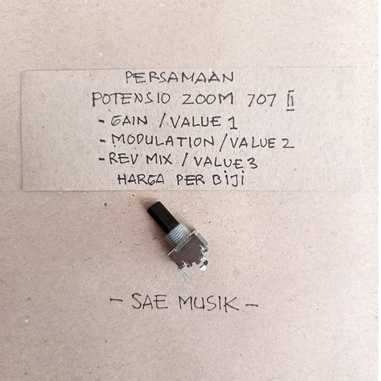Potensio zoom 707 ii versi 2 persamaan bagian gain modulation rev mix value 1 2 3