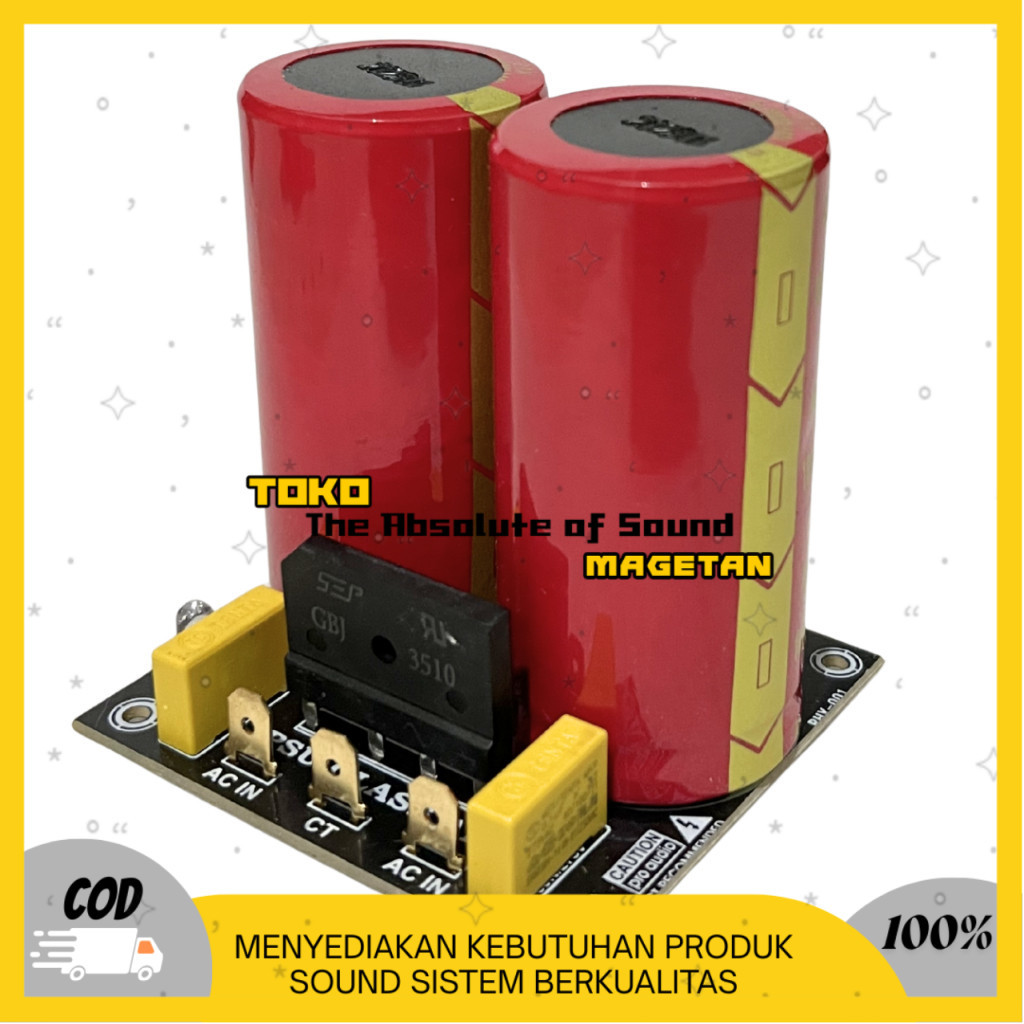 psu 2 elco rubycon 100v 10000uf rubycon