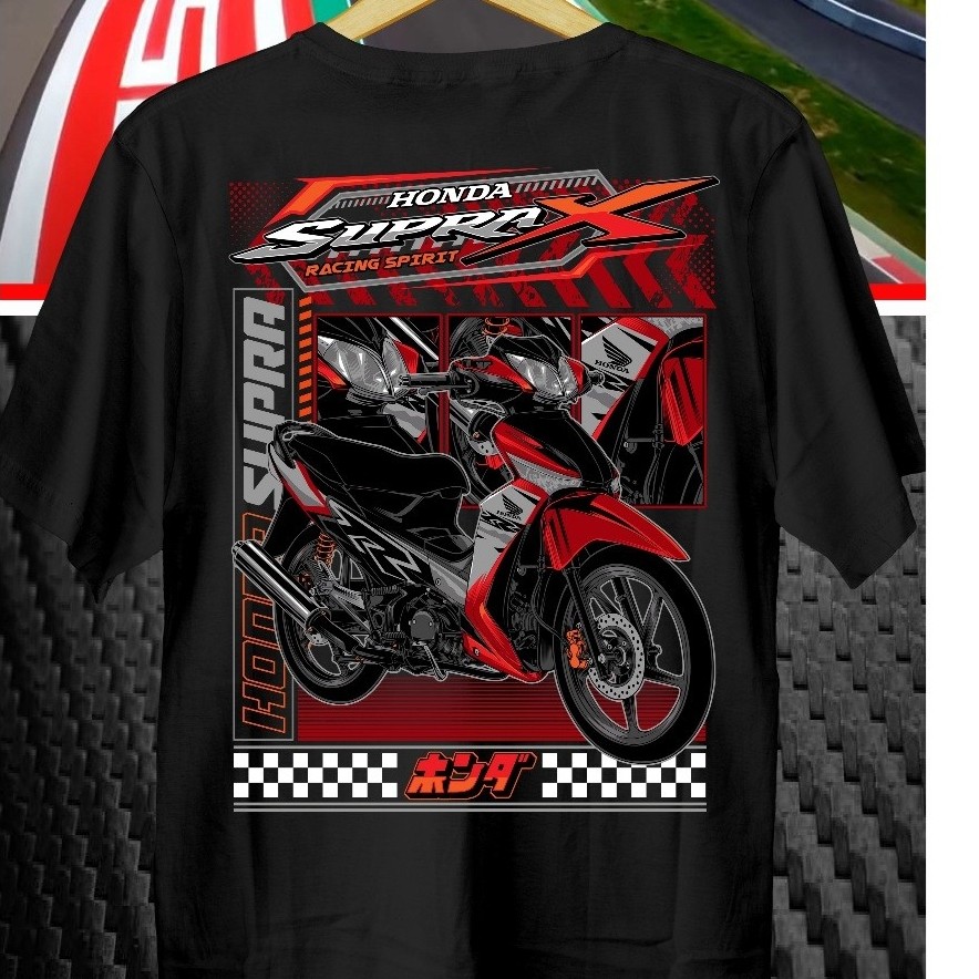 Kaos Motor Supra X 125 // Kaos SupraX // Baju Supra X // Kaos Supra X // Supra X