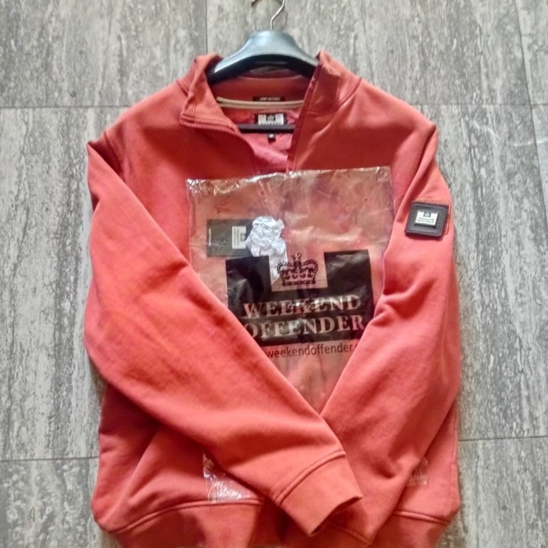 HalfZipWEEKEND OFFENDER ORIGINAL ORANGE