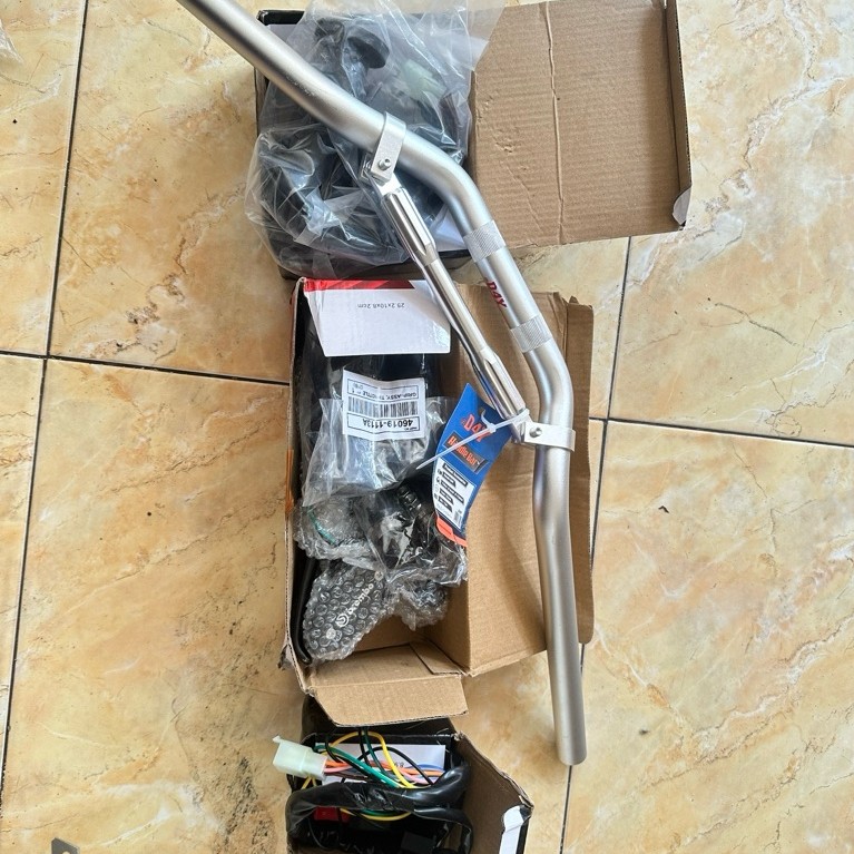 stang day low set pengeriman dan holder