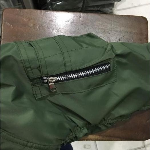 Jaket Bomber Hijau army - Jaket Bomber - Bomber Jacket BS