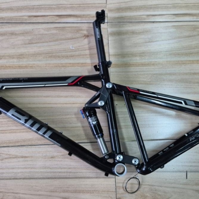 Frame Sepeda MTB FULSUS BMC SPEED FOX SF-01 26" Rearshox FOX FLOAT CTD Alloy QR Original Second Mulu