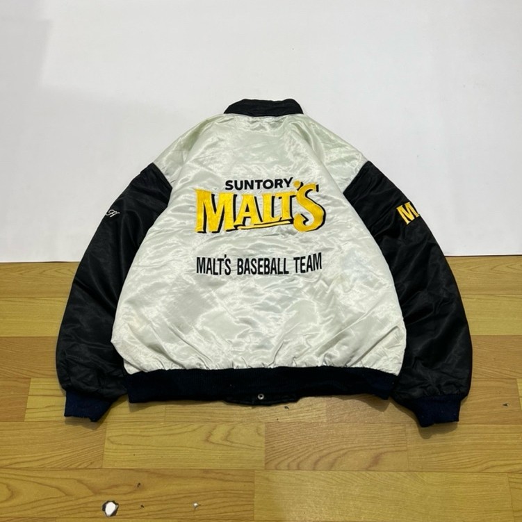suntory malts varsity jacket