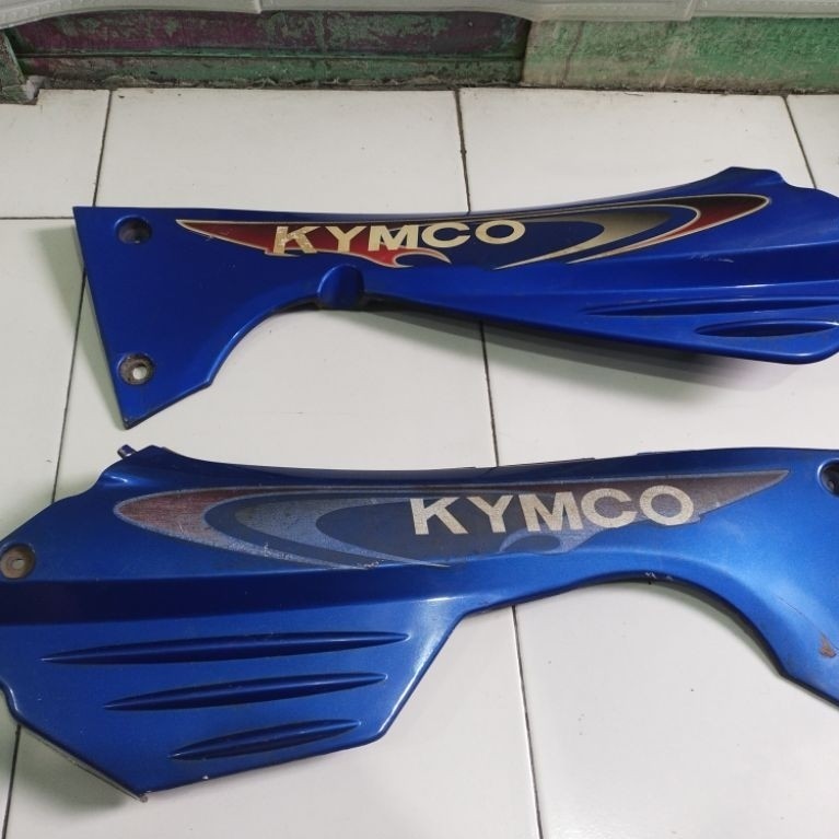 Cover sambungan body depa atas mesin kymco cevira original 2nd lepasan motor