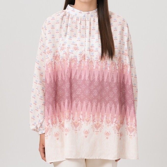 Benang Jarum - Benang Pelangi Blouse - Ivory