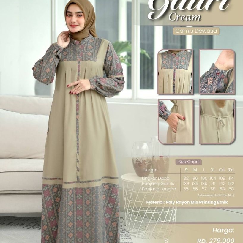 Gamis Raudhah Gauri