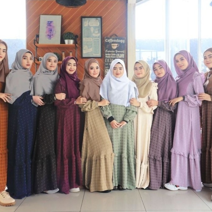 Dress Gamis Nectarinia Dewasa Wnj