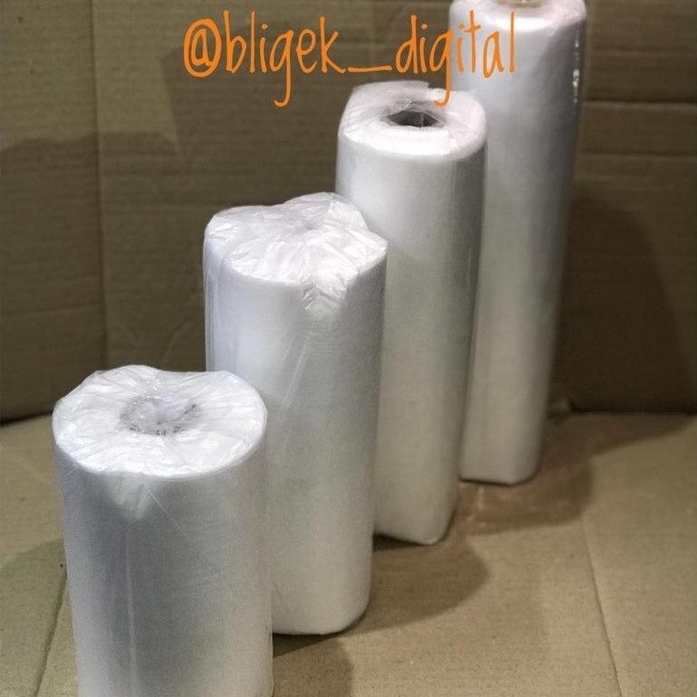 Plastik Buah Bahan Hd Transparan Roll Supermarket