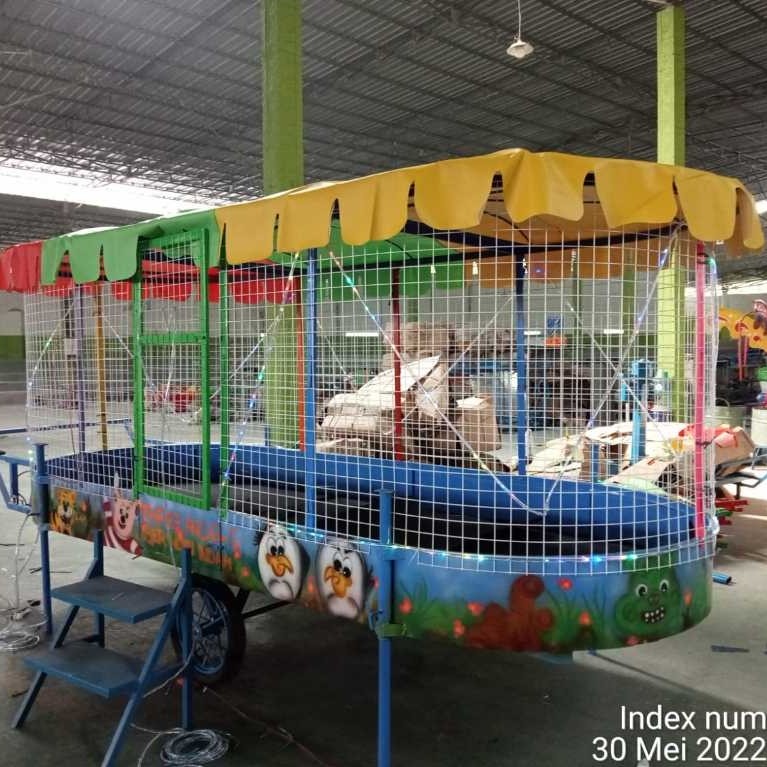 ODONG ODONG KERETA PANGGUNG MANDI BOLA PLAT AIR BRUSH