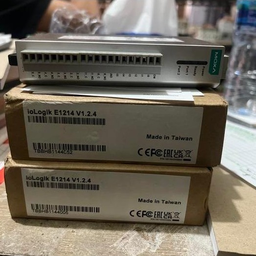 moxa ioLogik E1214 V1.2.4 remote ethernet original taiwan
