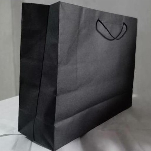 Paperbag talikur - jemani hitam ( 40x 12x 30)