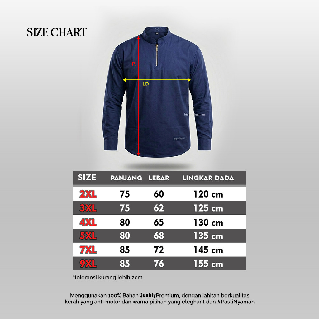 PROMO TERBARU DMB Koko Kurta SULTAN Emboss Jumbo