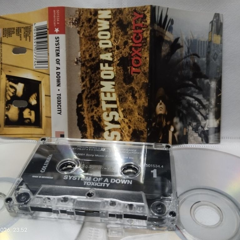 kaset pita system of a down SOAD _ toxicity (mulus)