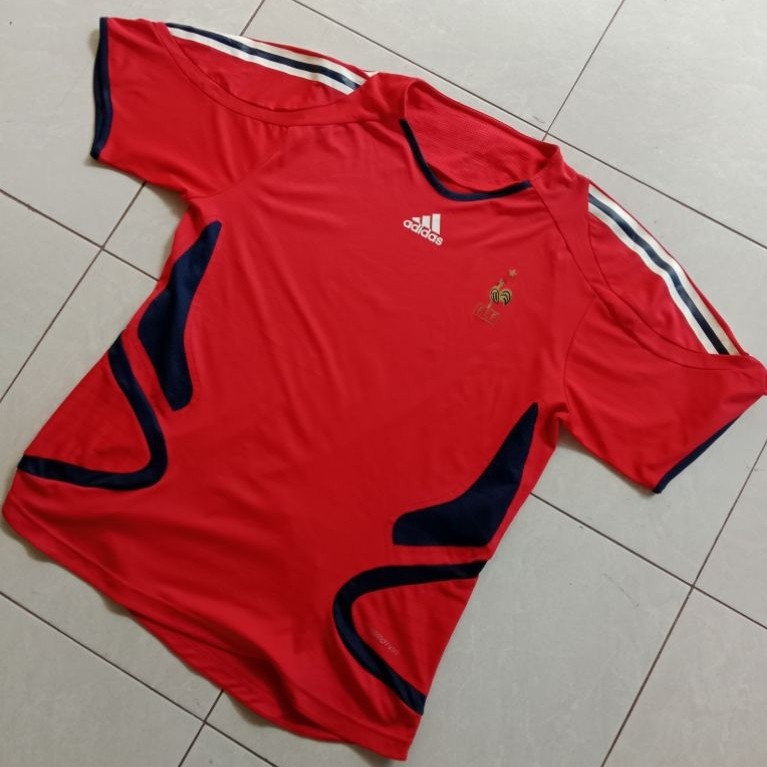 PRELOVED-(ERA ZIDANE) JERSEY ADIDAS TIMNAS PRANCIS