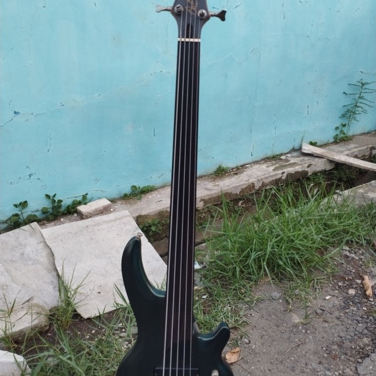 GITAR BASS CORT CURBOW 5 FRETLESS SECOND