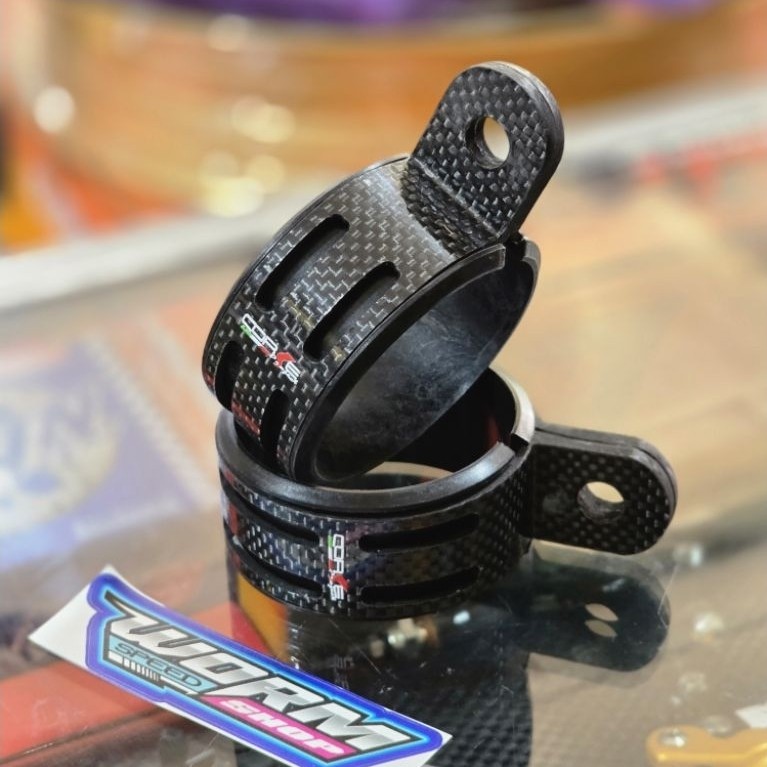 |SINGLE| CORSE PROJECT KLEMAN KNALPOT 2 TAK NINJA RXKING KARBON ORIGINAL