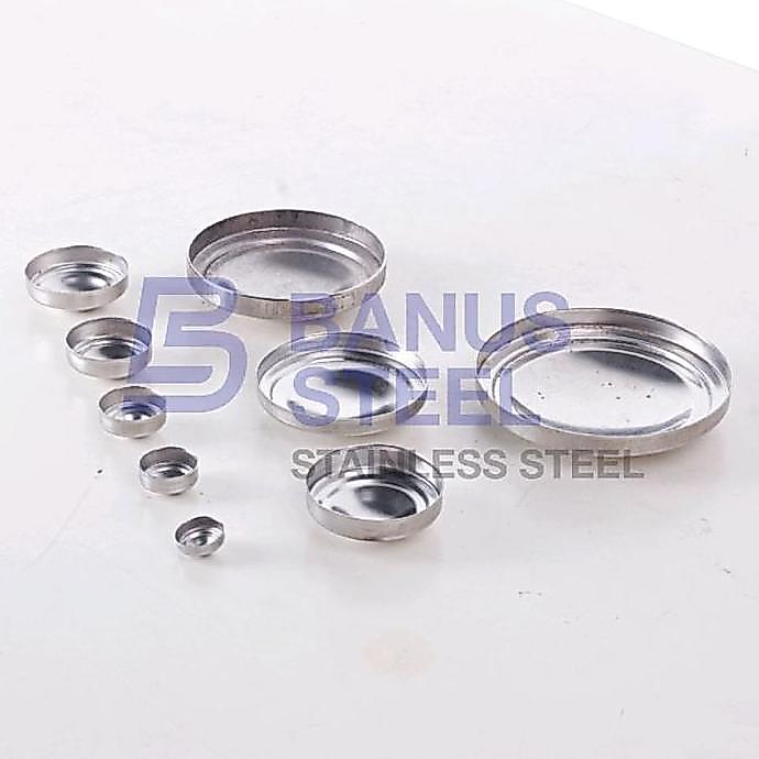 Dop tutup pipa stainless 1 1/4" inch dop pipa stainless 201