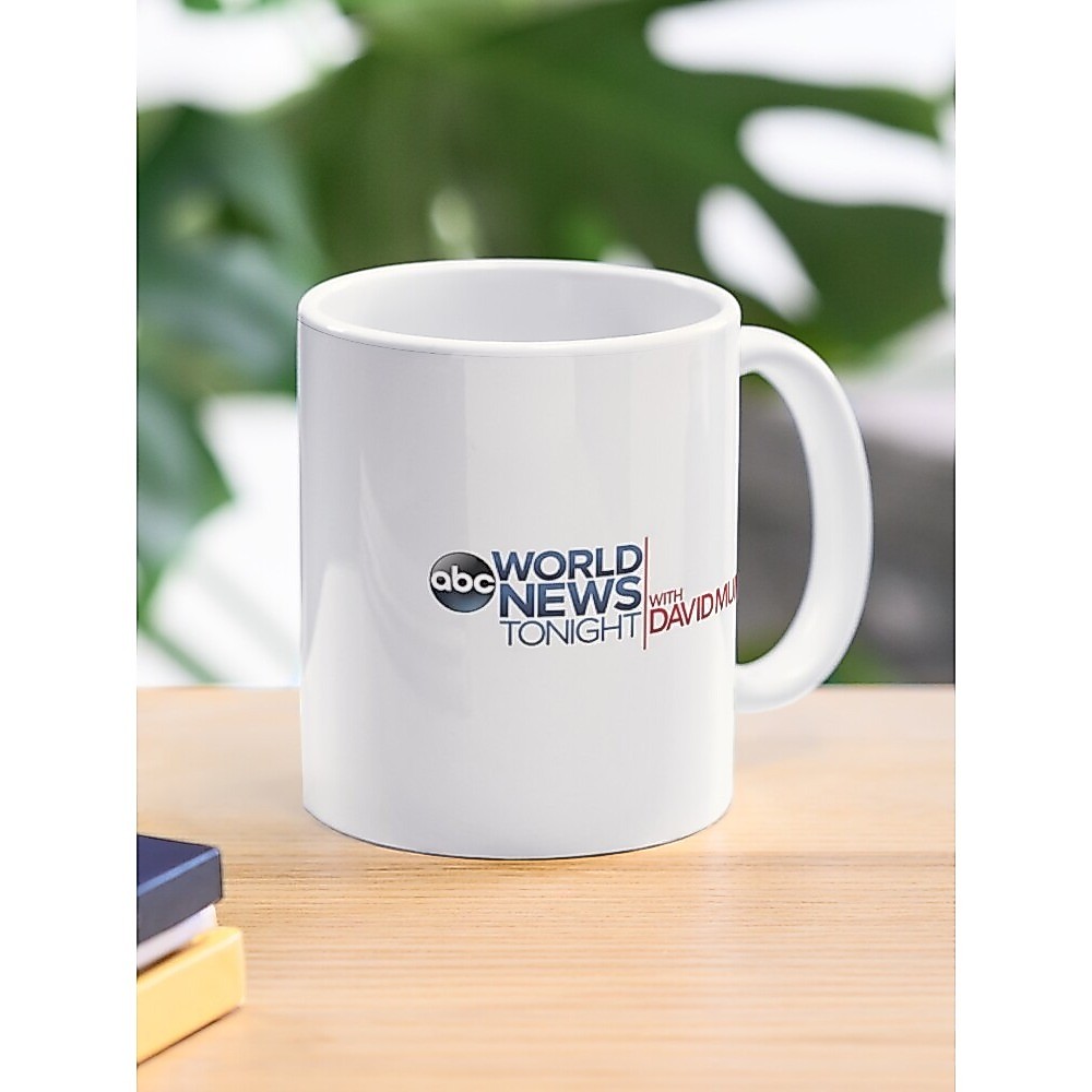 Gelas Keramik abc news david muir Coffee Mug