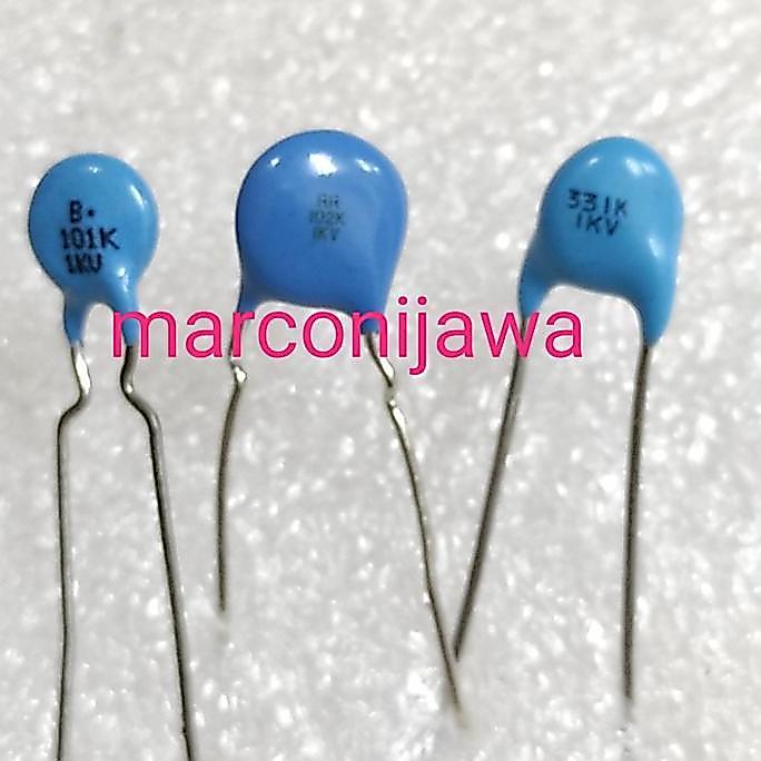 capasitor 101K 1KV 100pf keramik